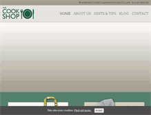 Tablet Screenshot of cookshop.net